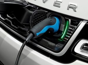 Range Rover vehicle electric charging