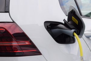 Volkswagen e-Golf charging socket