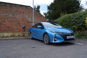Toyota Prius Hybrid plug in Electric car EV